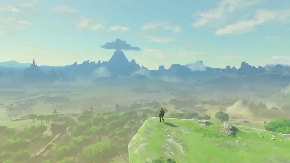 zelda breath of the wild great plateau