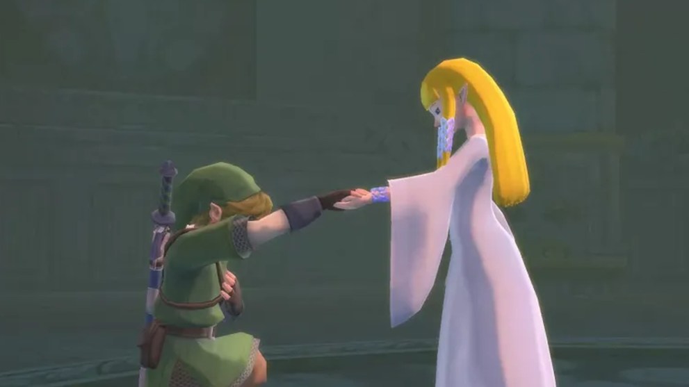 zelda skyward sword princess hylia