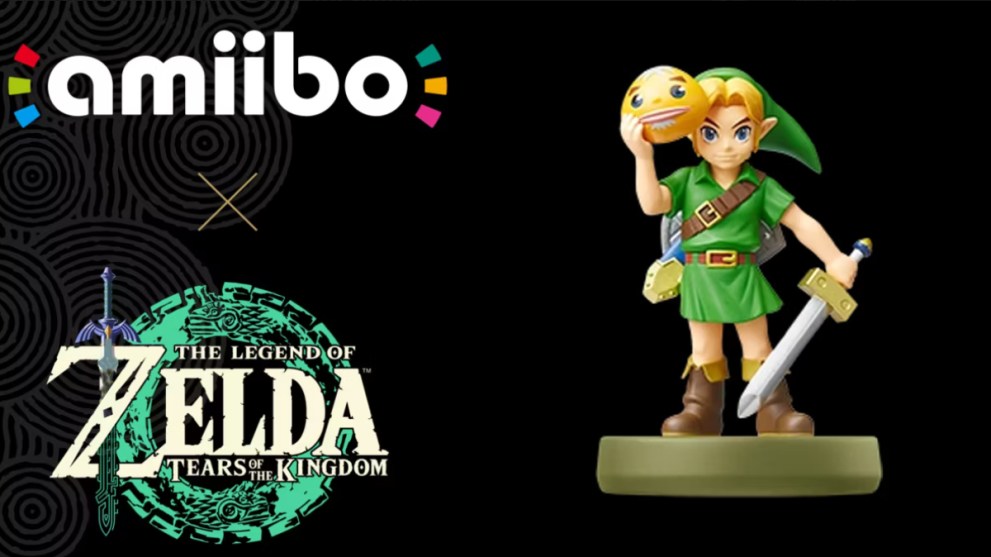 Zelda Tears of the Kingdom how to use the Majora's Mask Amiibo to get the Fierce Deity Armor