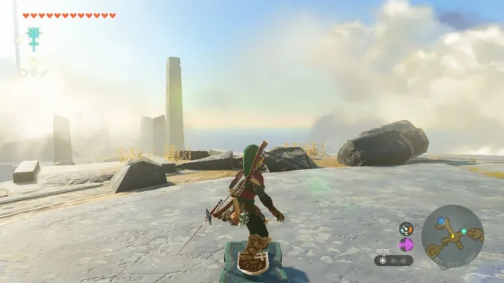 Shield Surfing in Zelda TOTK