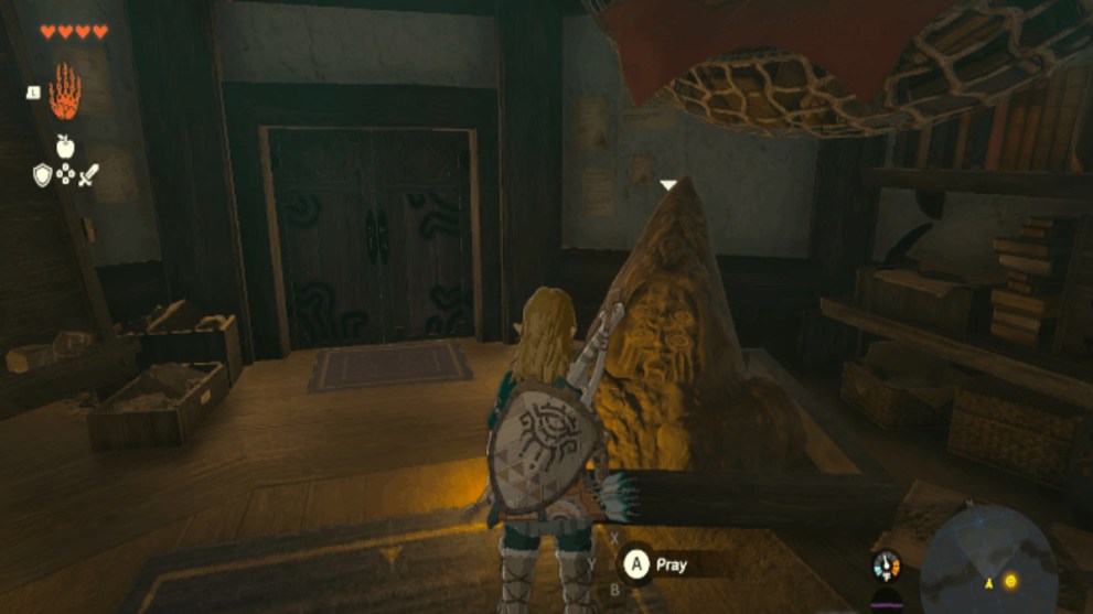 Zelda Tears of the Kingdom where to find the first Bargainer Statue