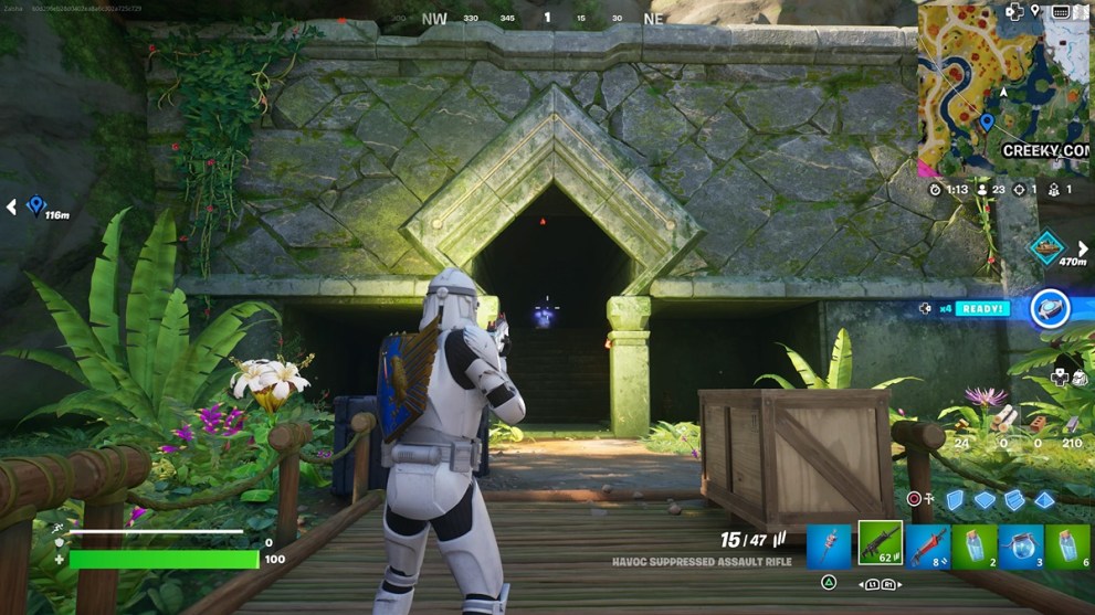 Chapter 4 Season 3 Hidden Ruins Landmark