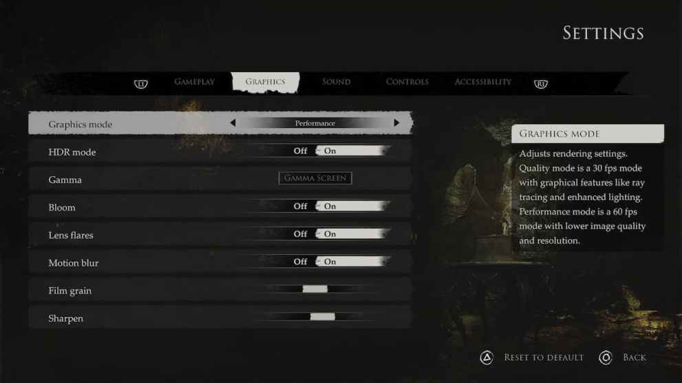 Layers of Fear (2023) graphics modes, which should you choose?