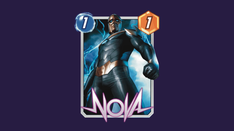 Nova Ultimate variant in Marvel Snap