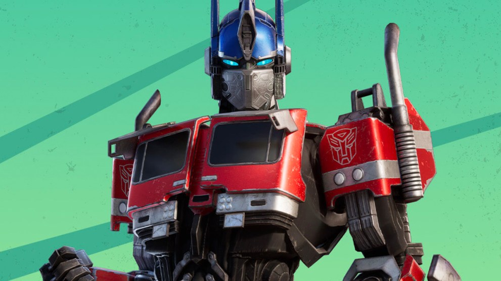 Optimus Prime Skin in Fortnite Chapter 4 Season 3