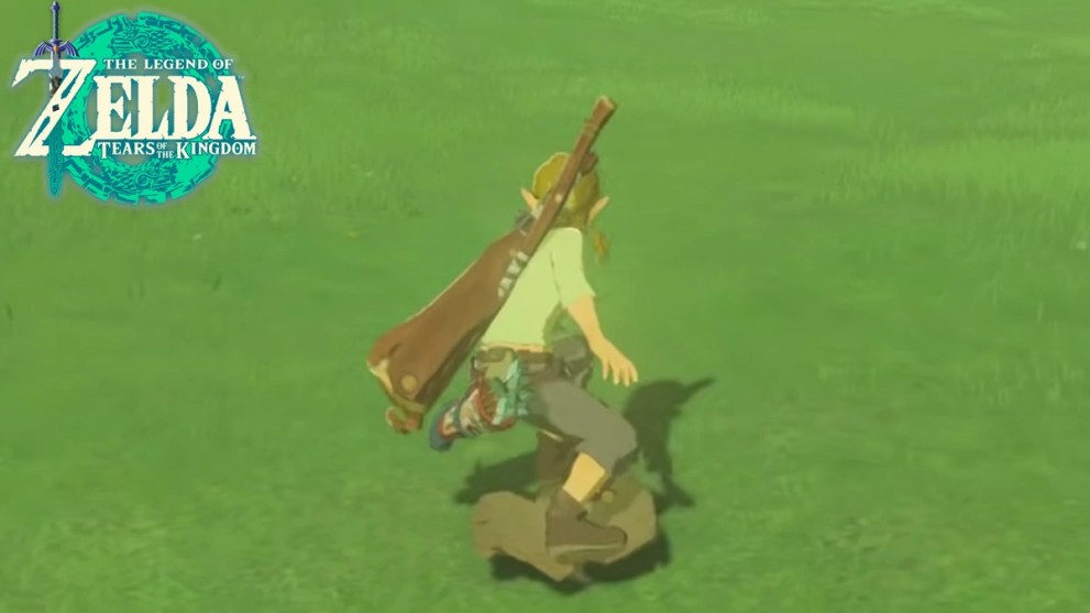 Skateboaring in Zelda: Tears of the Kingdom