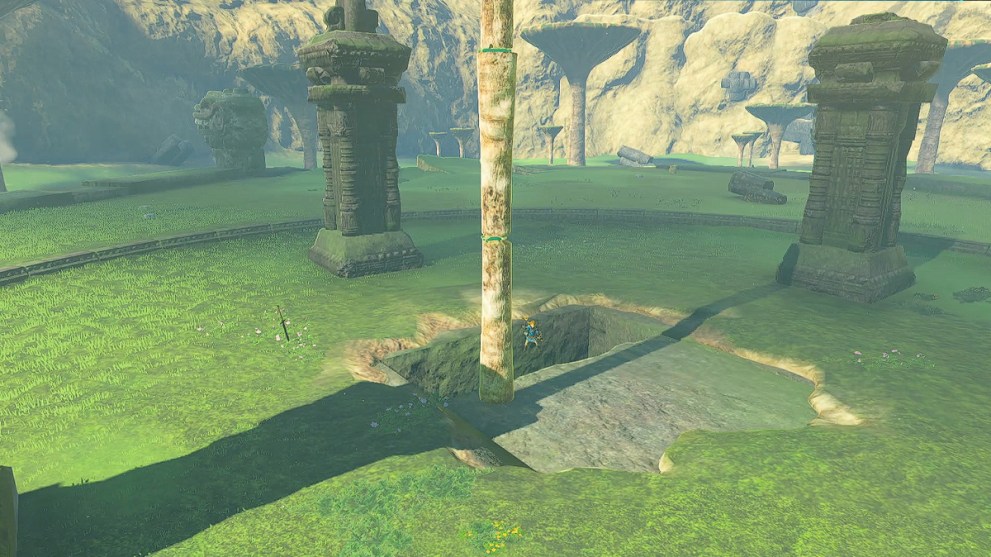 Thundra Plateau Cave in Zelda TOTK.