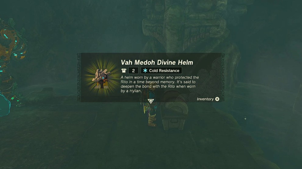 Vah Medoh Divine Helm, TOTK