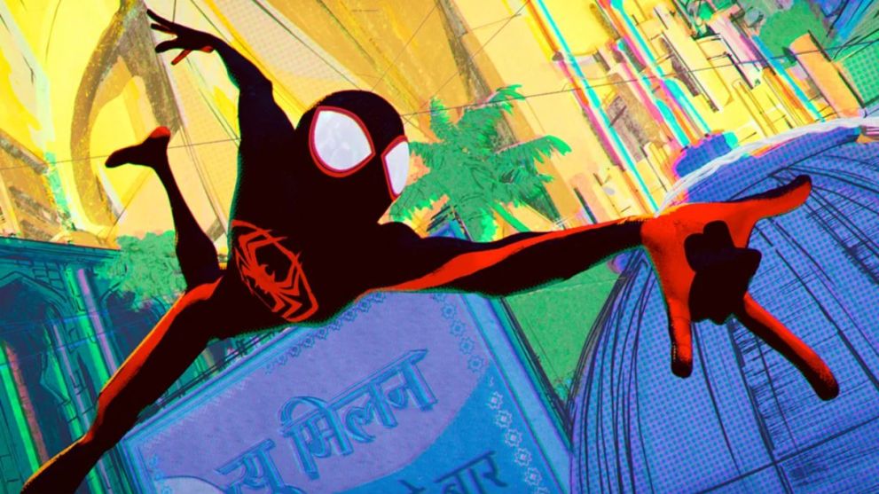 Miles in Across the Spiderverse