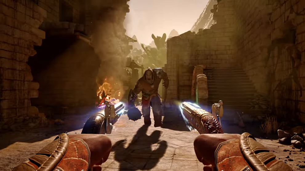 dual-wielding pistols in obsidian entertainment's avowed