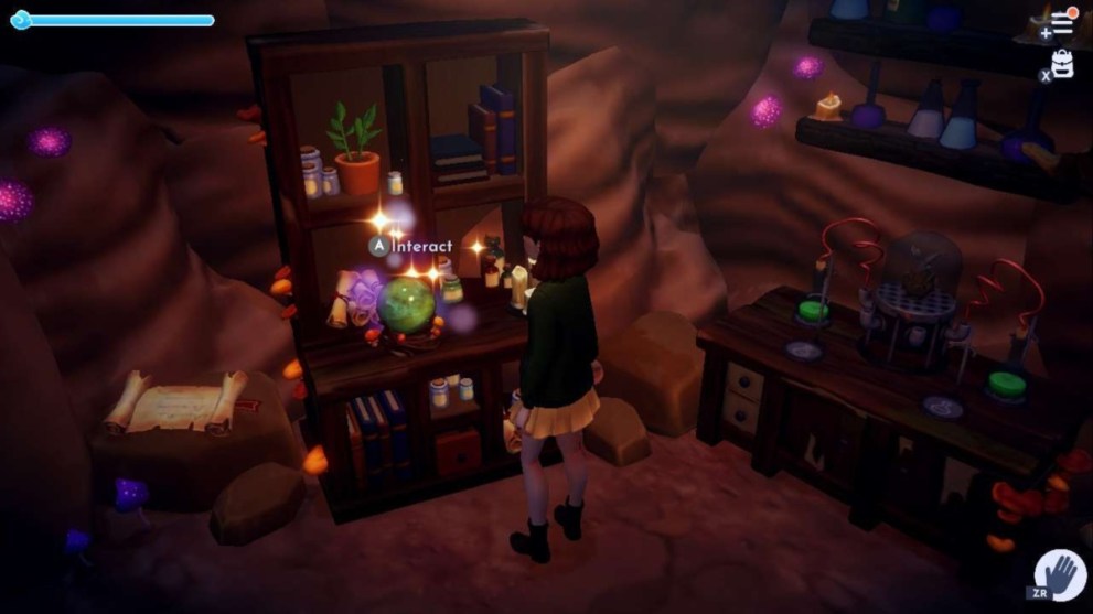 Crystal ball in Vitalys Mines in Disney Dreamlight Valley