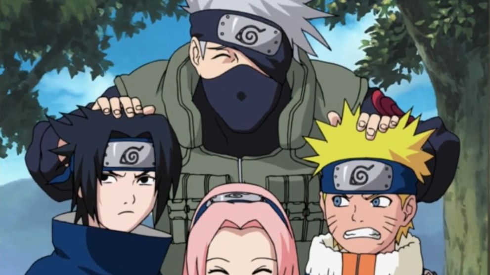 Team 7 in Naruto