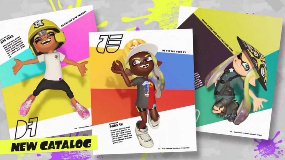 splatoon 3 sizzle season new catalog