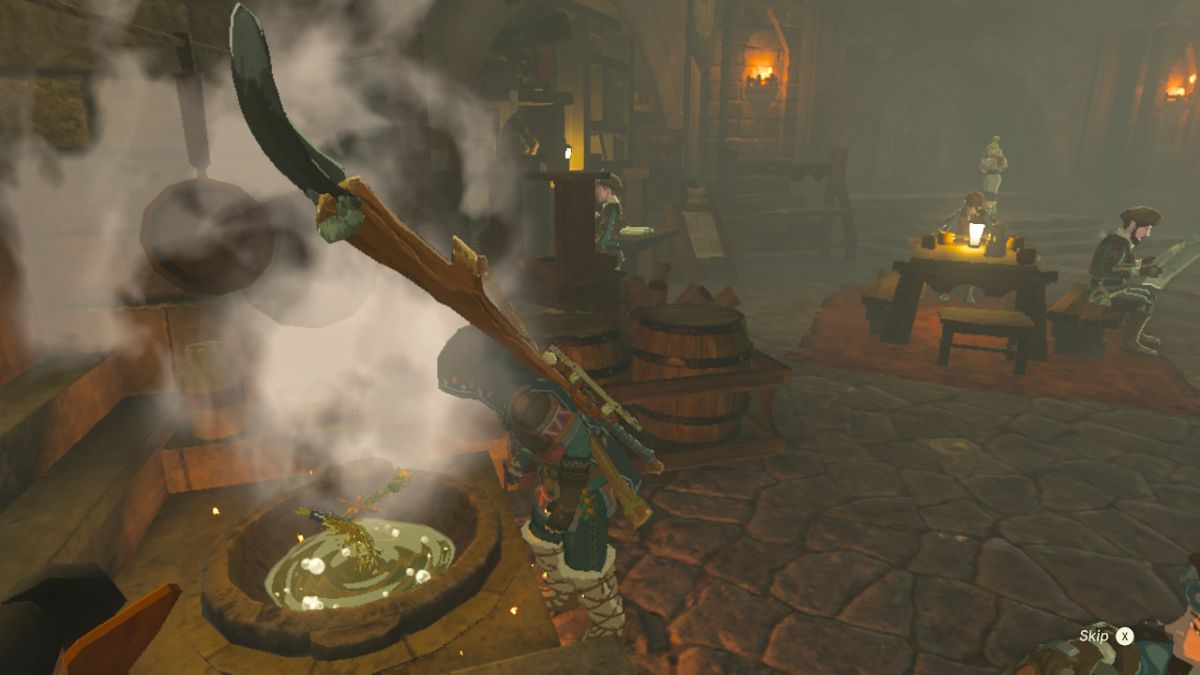 How to make Vegetable Rice Balls in Zelda: Tears of the Kingdom