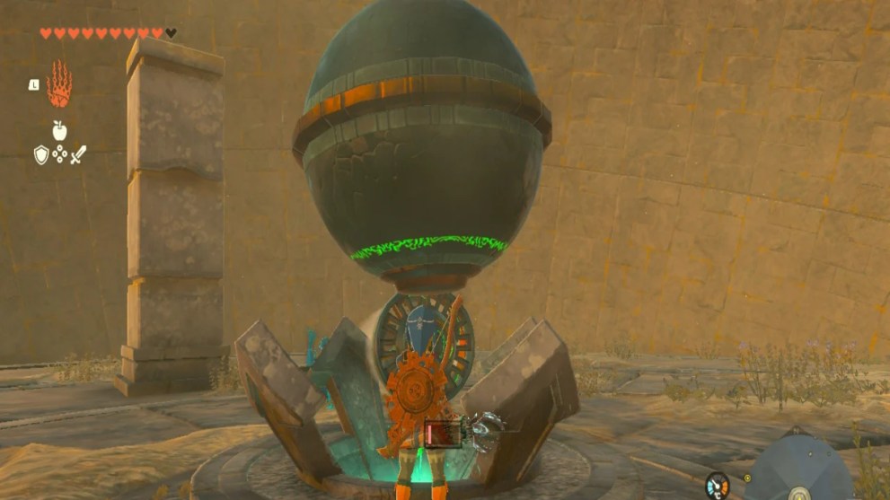 Zelda Tears of the Kingdom how to get the chest inside the globe at Sokkala Sky Archipelago